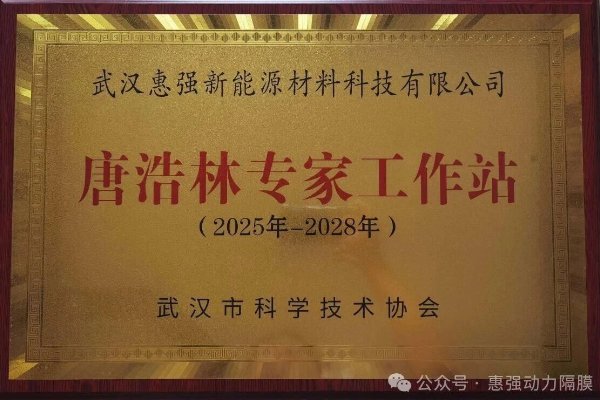搶占新能源材料高地！惠強新材成立專家工作站