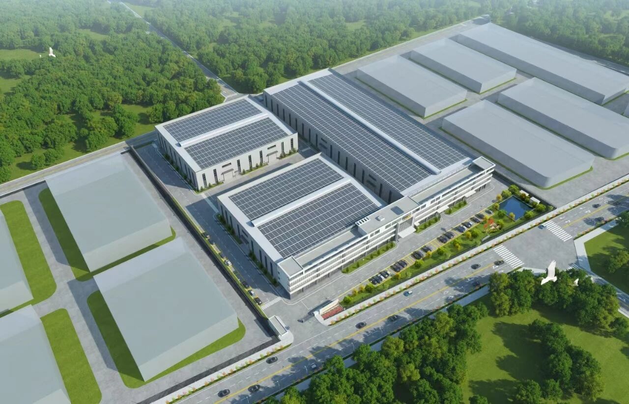 上海運科西南總部及研發(fā)生產基地項目效果圖