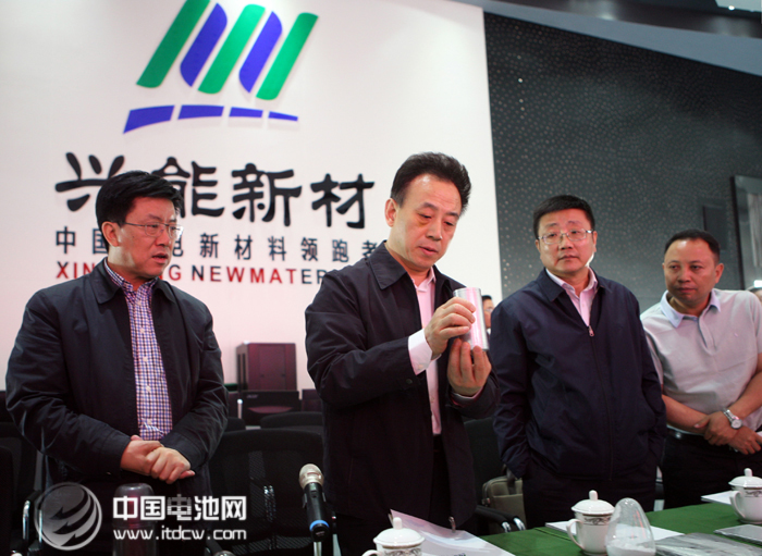 四川省省長魏宏到成都興能劍閣鋰電產(chǎn)業(yè)園調(diào)研