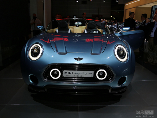 2014巴黎車展：寶馬MINI敞篷電動(dòng)車正式亮相