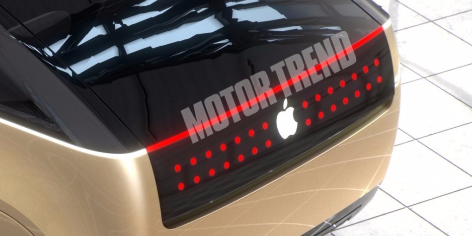 蘋果汽車曝光？美媒披露蘋果電動汽車設計圖