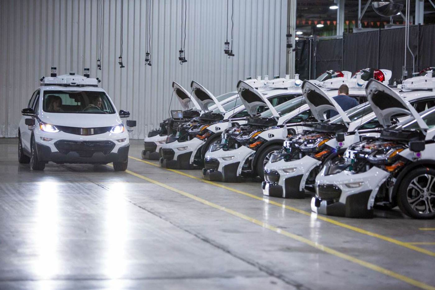 GM Cruise基于雪佛蘭Bolt EV改裝的自動駕駛車隊 GM Cruise基于雪佛蘭Bolt EV改裝的自動駕駛車隊