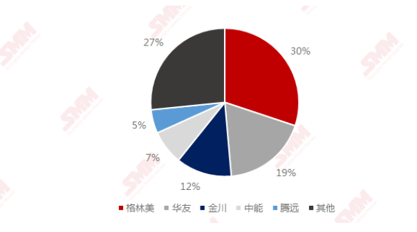 2020年中國氯化鈷TOP5生產商市占率