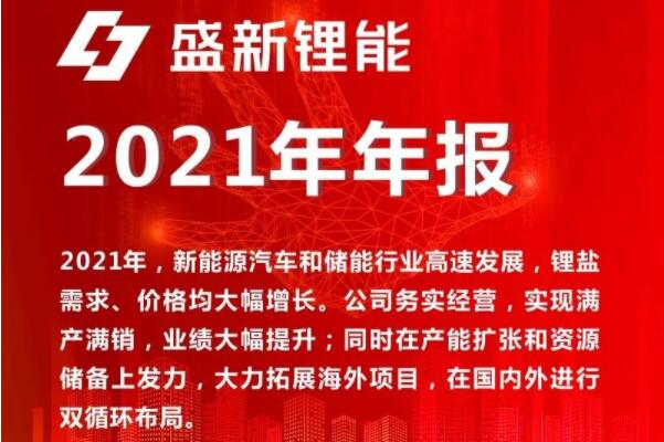 盛新鋰能一季度凈利超去年全年 攜手國(guó)城集團(tuán)推動(dòng)金鑫礦業(yè)復(fù)產(chǎn) 盛新鋰能一季度凈利超去年全年 攜手國(guó)城集團(tuán)推動(dòng)金鑫礦業(yè)復(fù)產(chǎn)