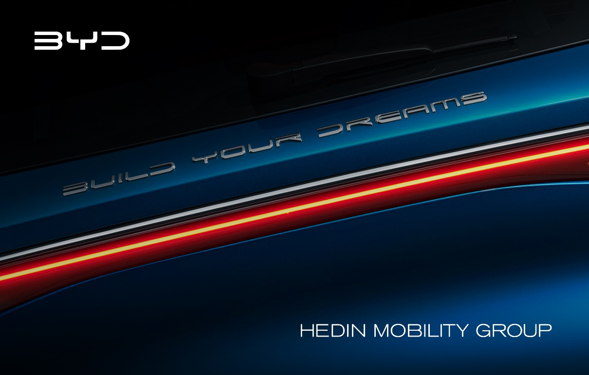 比亞迪與歐洲經銷商Hedin Mobility集團簽約 共創瑞典德國乘用車新篇章